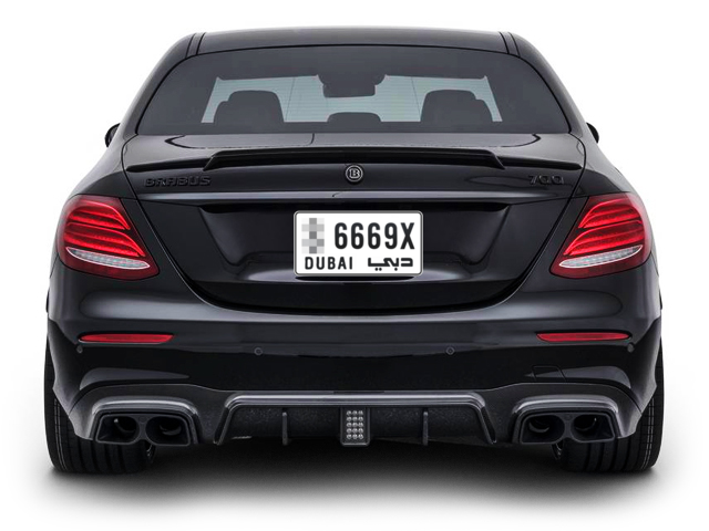  * 6669X - Plate numbers for sale in Dubai