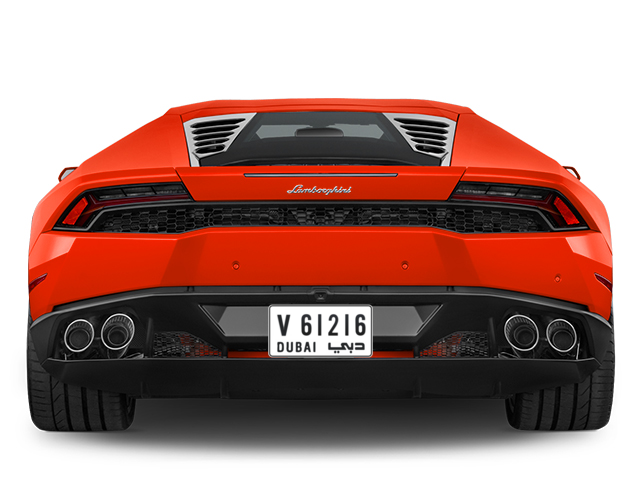 V 61216 - Plate numbers for sale in Dubai
