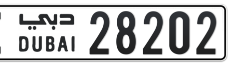 Dubai Plate number I 28202 for sale - Short layout, Сlose view