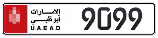  * 9099 - Plate numbers for sale in Abu Dhabi