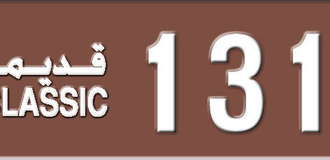 Sharjah Plate number 3 13123 for sale - Short layout, Dubai logo, Сlose view
