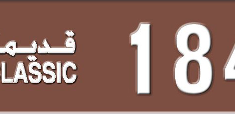 Sharjah Plate number  * 1848 for sale - Short layout, Dubai logo, Сlose view