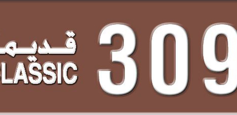 Sharjah Plate number 3 30930 for sale - Short layout, Dubai logo, Сlose view