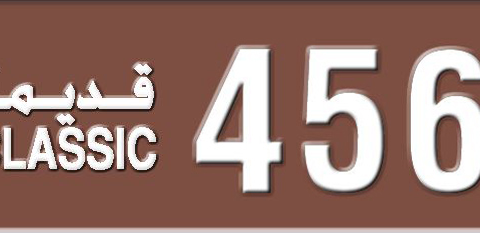 Sharjah Plate number 3 45648 for sale - Short layout, Dubai logo, Сlose view